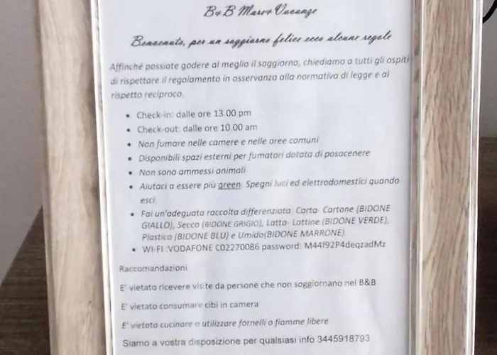 Mare&vancanze Bed & Breakfast